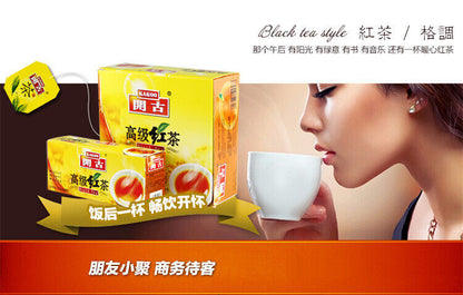 Kai Gu 100pcs Boxed Double Piece Premium Black Tea Yunnan Black Tea Bags 200g