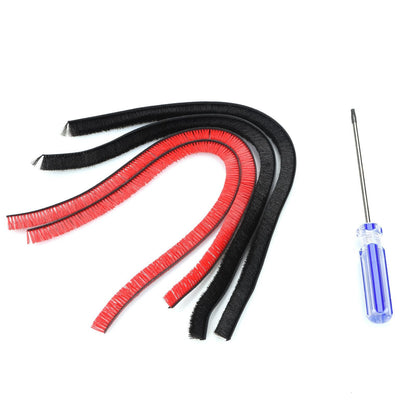 4Pcs Plush Strips For Dyson V6 V7 V8 V10 Vacuum Cleaner Third-Party Rolling Part