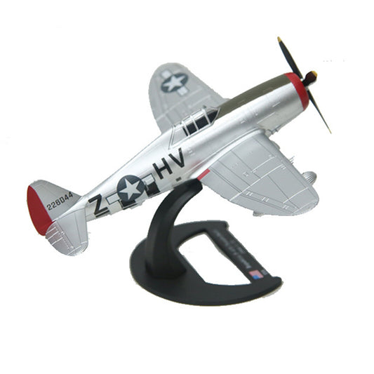 1:72 WWII USAF P-47D Thunderbolt Fighter Alloy Aircraft Miltary Plane Model N