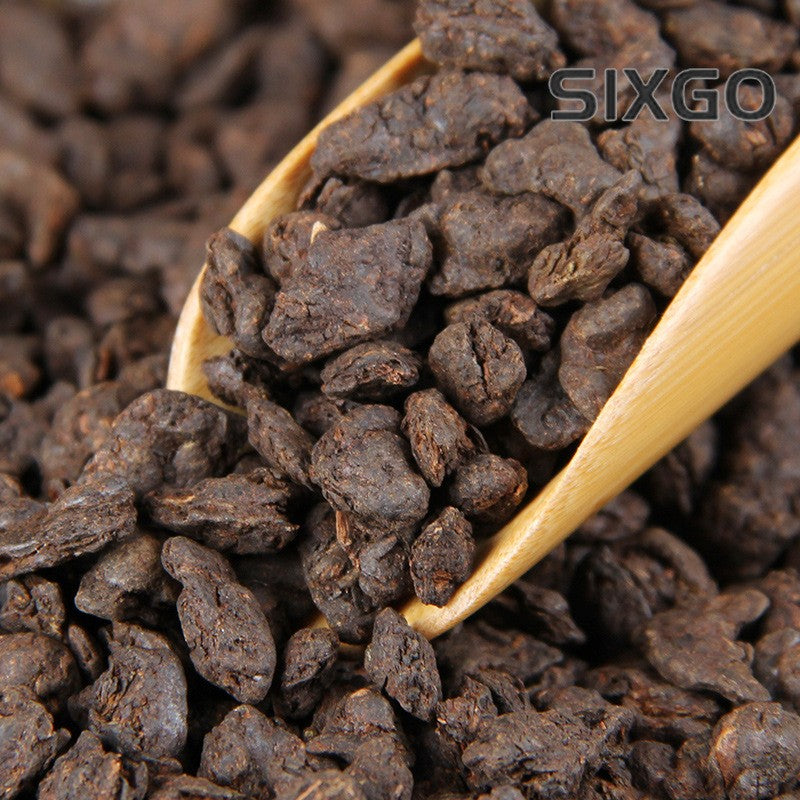 500g Pu'er Tea Loose Tea Yunnan Broken Silver Old Tea Head Nuoxiang Tea Ripe Tea