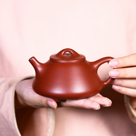Chinese Yixing Zisha Pottery Handmade Clay 9 Hole Ziye Shi Piao Teapot Tea Pot