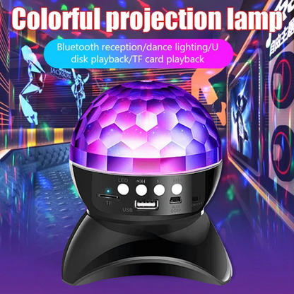 Miniteca Andante Parlante Altavoz Bocina Bluetooth Portatil Recargable Con Luz