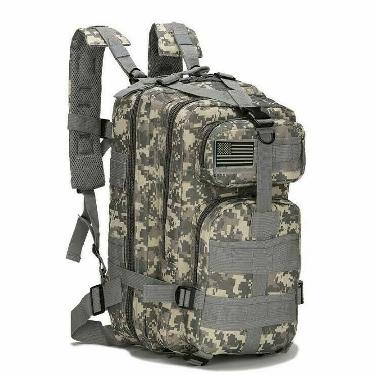 Nylon Fishing Hunting Bag Backpack Military Rucksacks Tactical Sports Camping
