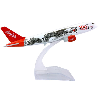 1/400 16cm Aircraft Asia Dragon A320 100th Alloy Diecast Plane Model Collection