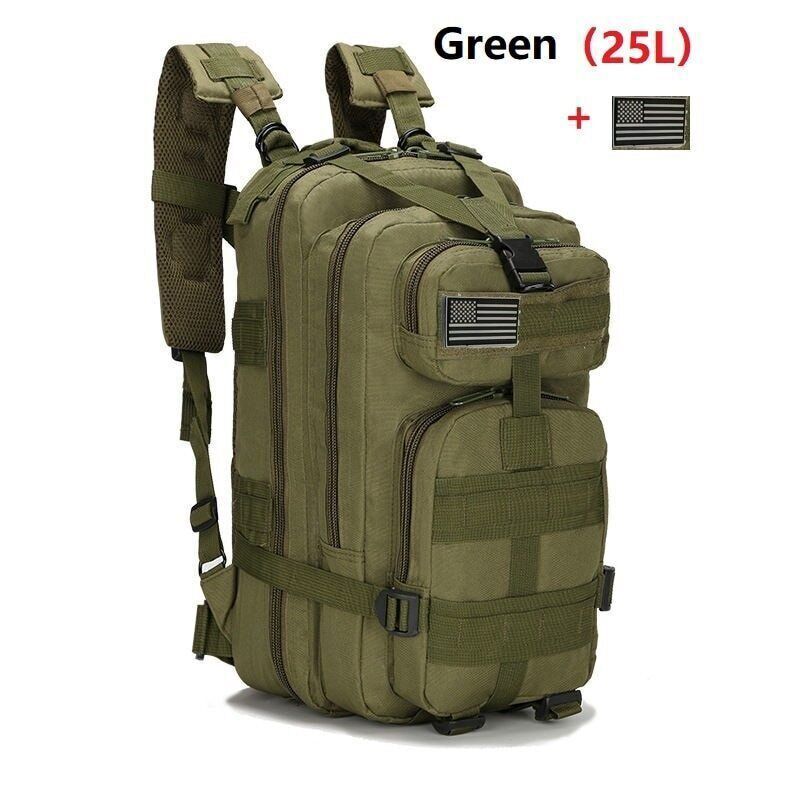 Tactical Backpack Army 3 Day Pack Molle Bag Backpacks Hiking Backpacks Bags