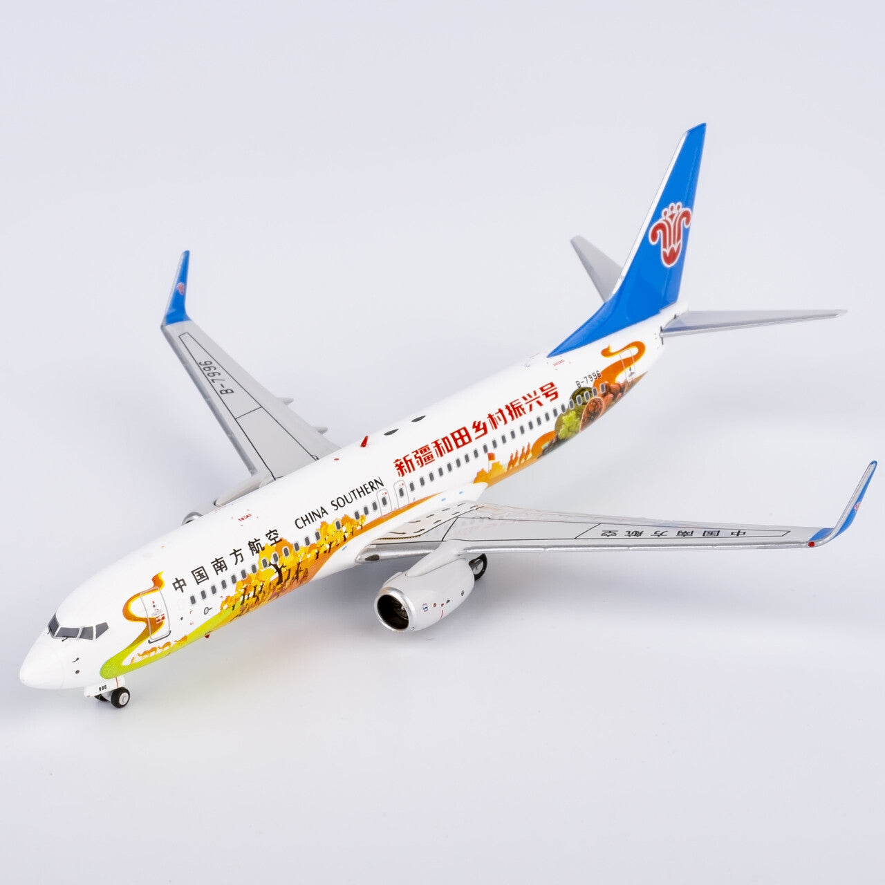 1:400 China Southern Airlines Boeing B737-800 Plane Diecast Aircraft Model