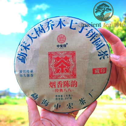 357g 2019 Yunnan Pu'er Tea Raw Tea Cake