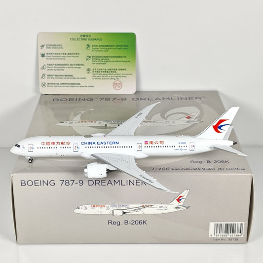 1:400 NGmodels China Eastern Boeing 787-9 B-206K Airplane Diecast Plane Model