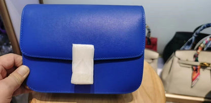 Women’s Genuine Shoulder Bag Small Square Bags Handbag Bags