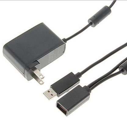 With USB Connector Charger Adapter Power Replacement For XBOX 360 Console F