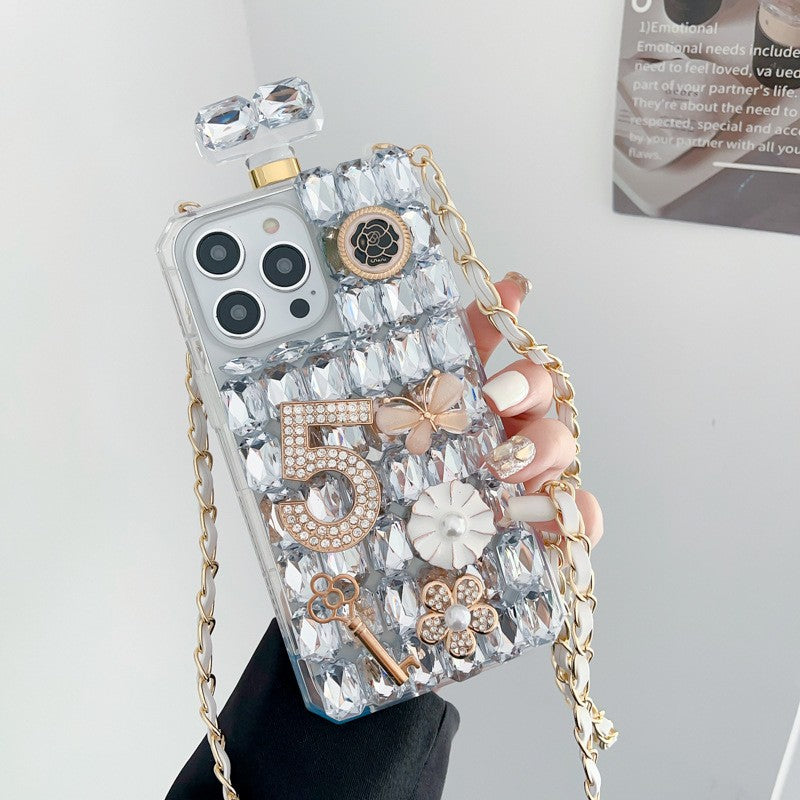 Glitter Bling Rhinestone case for iPhone 16 Pro Max /15/14/13/12/11 Phone case