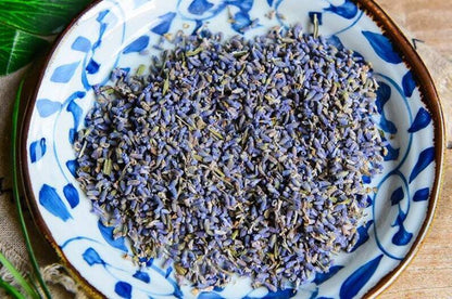 Dried Lavender Flower Lavandula Angustifolia Herbal Natural Makes A Healthy Tea