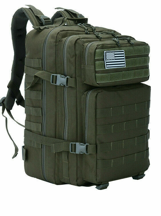 Man Army Tactical Backpacks Assault Bags Outdoor Pack Camping Hunting Bag