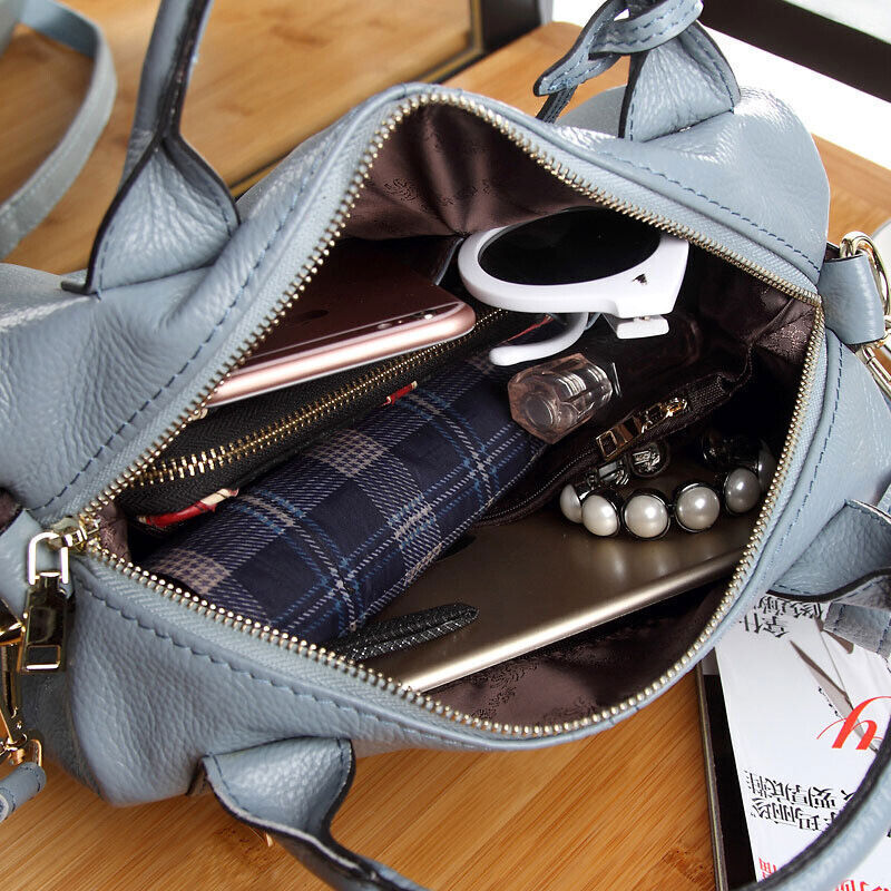 Women Handbag Genuine Leather Hobo Satchels Tote Crossbody Shoulder Bag Purse