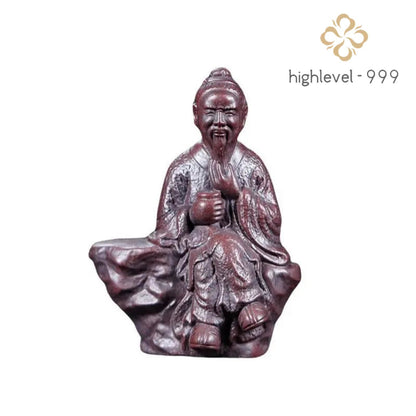 Purple Sands Tea Pet The Sage of Tea Tea Play Ornaments 9.5cm Tea Statue Decor