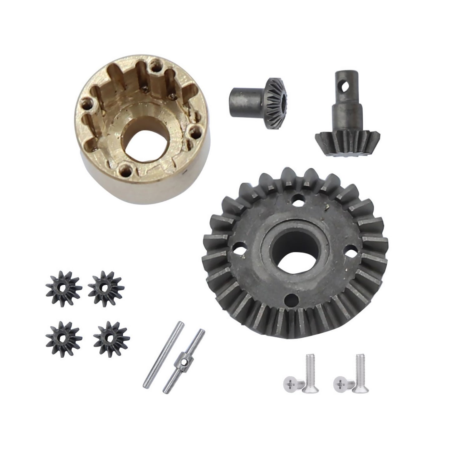 Durable Metal Upgrade Differential Gear Case For FMS 1/24 FCX24 RC Car