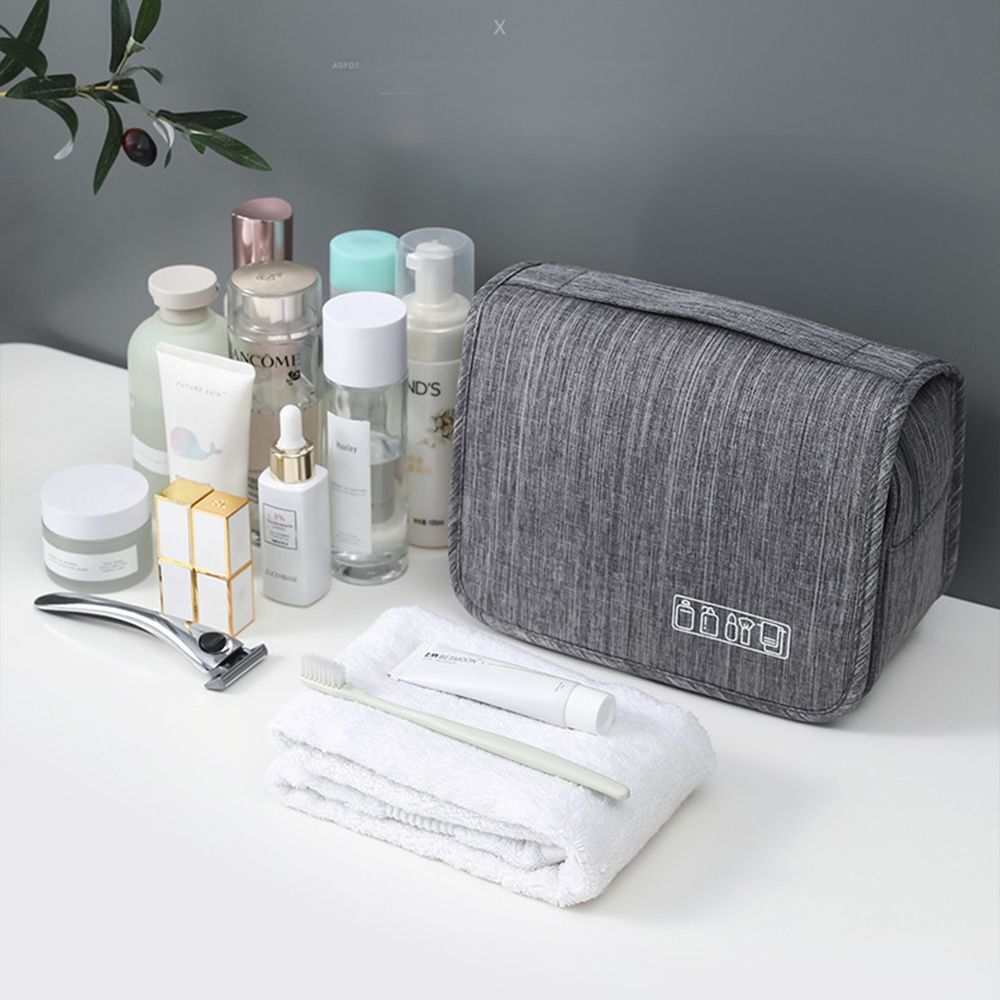 Travel Makeup Bags Waterproof Cosmetic Toiletries Organizer Storage Purses 1 PC