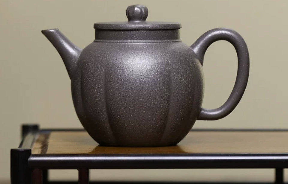 200cc chinese Yixing Handmade Zisha teapot TianQingNi GongDeng Gongfu Hu Tea Pot