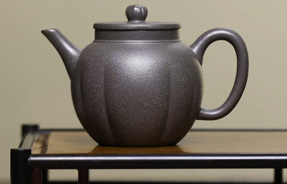 200cc chinese Yixing Handmade Zisha teapot TianQingNi GongDeng Gongfu Hu Tea Pot