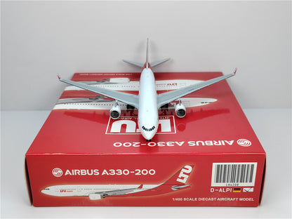 1:400 JC Wings LTU AIRBUS A330-200 Passenger Airplane Diecast Aircraft Model