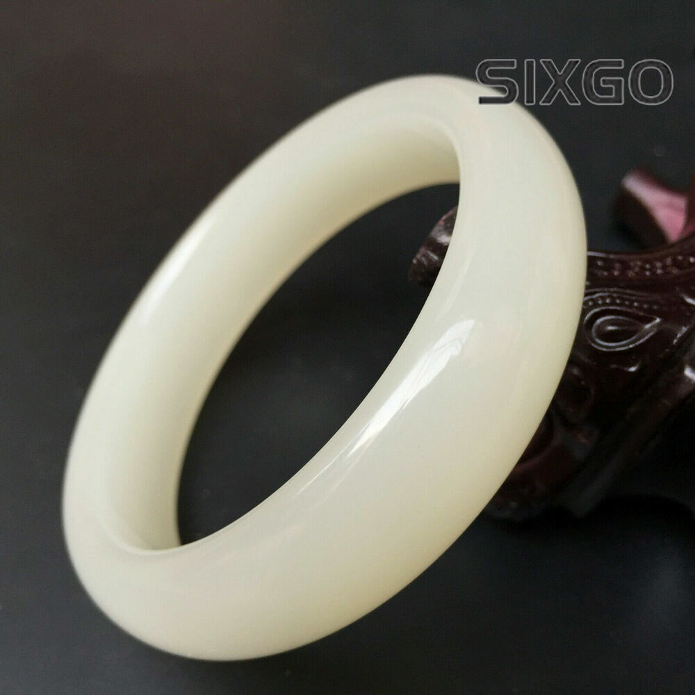 Natural Hetian jade and white jade bracelet