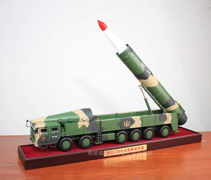 1:30 46CM DF-26 Medium and long-range ballistic missiles Launch Diecast Model