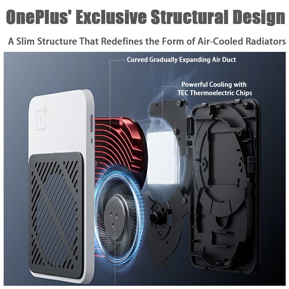 Original OnePlus Magnetic Cooler –9.8mm Ultra Thin, for OnePlus/ iPhone/ Android