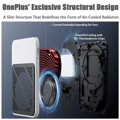 Original OnePlus Magnetic Cooler –9.8mm Ultra Thin, for OnePlus/ iPhone/ Android