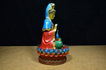 Antique Collection: Ancient Method, Colorful Glass Drawing, Clean Bottle, Guan