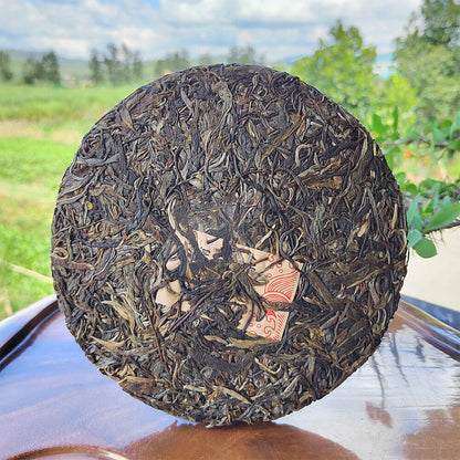 Laobanzhang Pu'er Raw Tea Cake Yunnan Ancient Tree Pu'er 357g