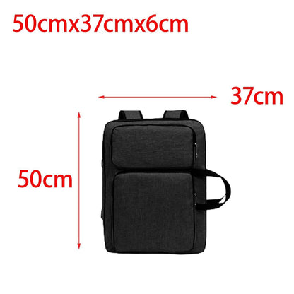 Backpack Multifunctional Artist Portfolio Carry Drawing Board Tool Shoulder Bag