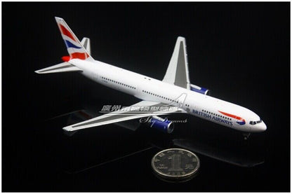 1:400 JC WINGS BRITISH AIRWAYS BOEING 767-300ER Passenger Airplane Diecast Model