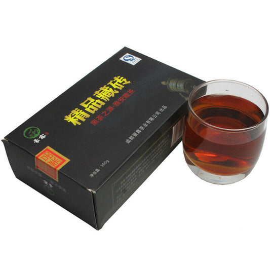 480g Organic Black Tea Chinese Puerh Sichuan Ya’an Tibetan Brick Bagged Dark Tea