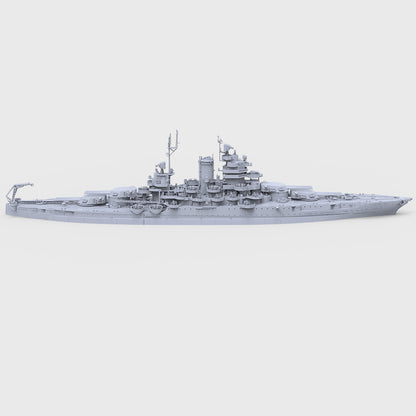 SMODEL 1/1250 Model Kit USS New Mexico Class Mississippi (BB-41) 1945 Battleship