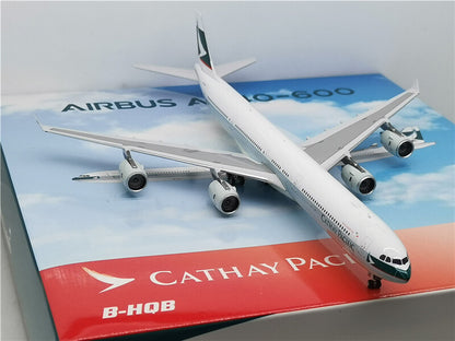Phoenix Cathay Pacific FOR AIRBUS A340-600 B-HQB 1:400 Aircraft Pre-built Model