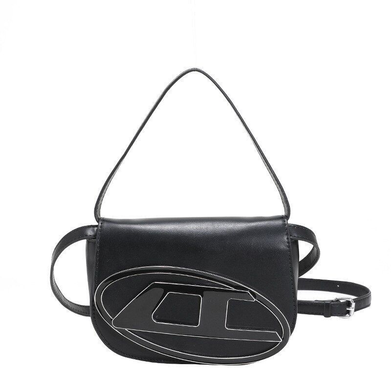 Half Moon Shoulder Bags Pink Stylish Underarm Bag Handbags Purse 19*14*6 CM Pink