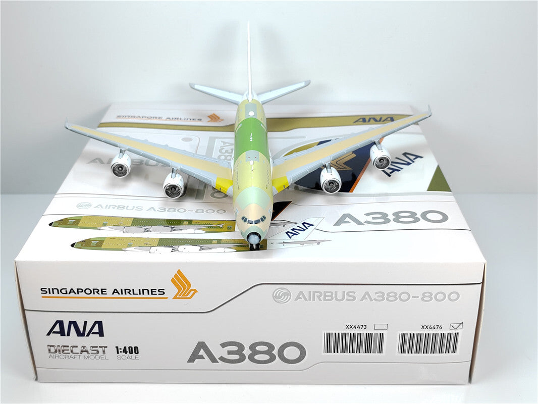 1:400 JC Wings ANA AIRBUS A380 Passenger Airplane Diecast Aircraft Model