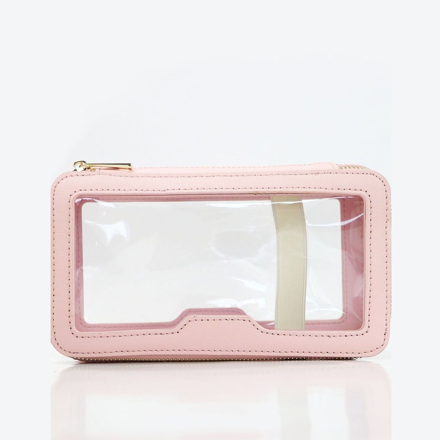Crocodile Leather Travel Bag Fashion Waterproof Clear Makeup Storage Bag Zipper