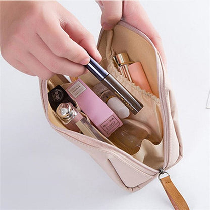Women Waterproof Cosmetic Bag Makeup Pouch Toiletry Bag Organizer Case 14*10*7cm