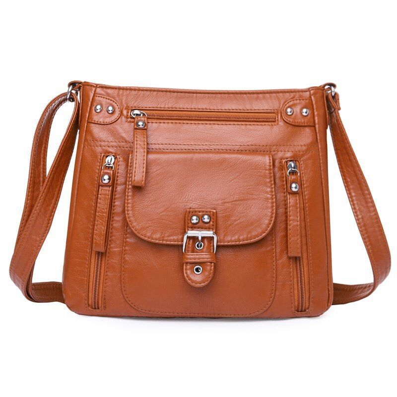 Handbag Women Shoulder Bag Leather Crossbody Messenger Bag Tote Bag Woman Purses