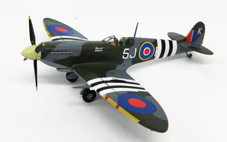 JC WINGS British Spitfire MK IXc NO 126TH squadron 1944 1/72 diecast plane model