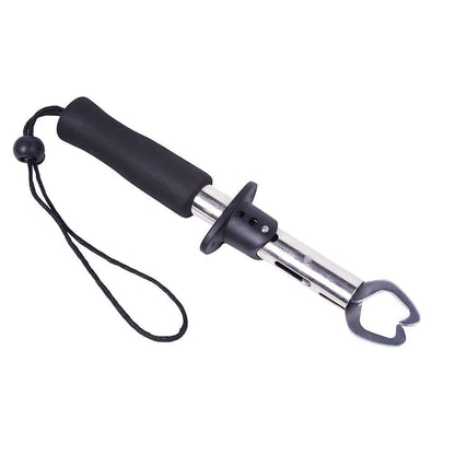 18cm Portable Fishing Gripper Stainless Steel Fish Lip Grip Handle Carp Fishing