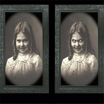 Halloween 3D Ghost Photos Frame Decoration Spooky Party Delivers Crafts Horror