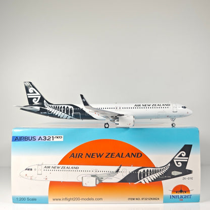 1:200 InFlight Air New Zealand Airbus A321neo Airplane Diecast Plane Model