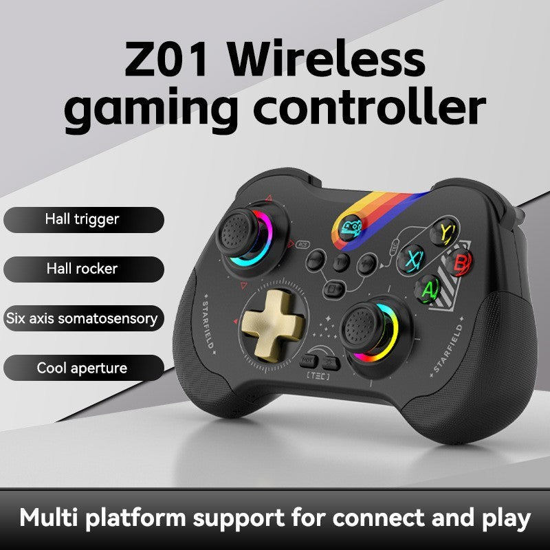 Z01 Wireless Game Controller for SWITCH, Android and ios computers, PS3 and PS4