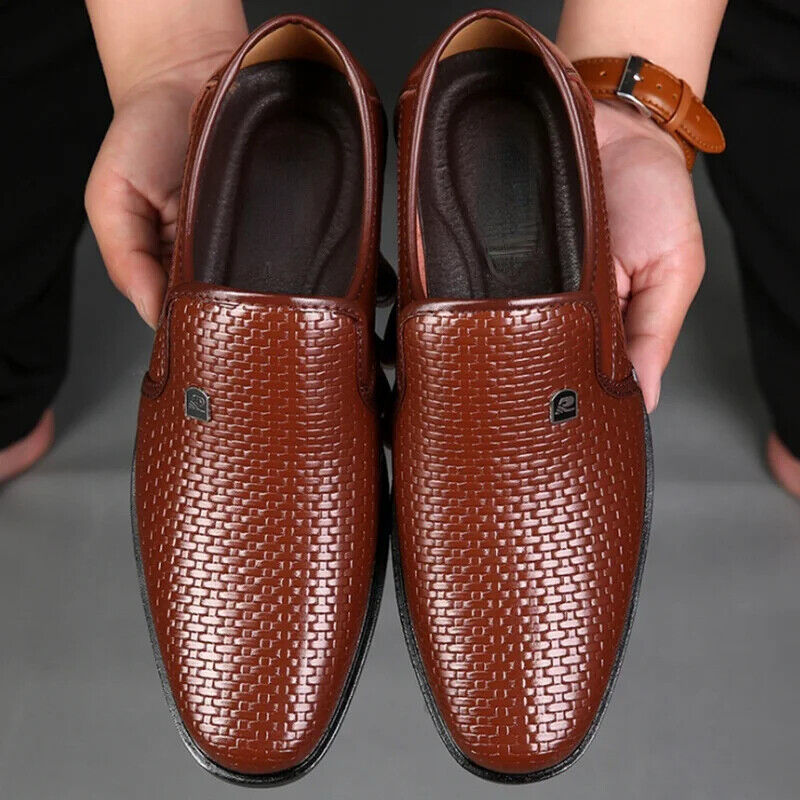 Spring Men Loafers Leather Men Shoes Oxfords Man Shoes Formal Dress Shoes Man