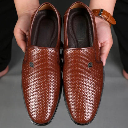 Spring Men Loafers Leather Men Shoes Oxfords Man Shoes Formal Dress Shoes Man