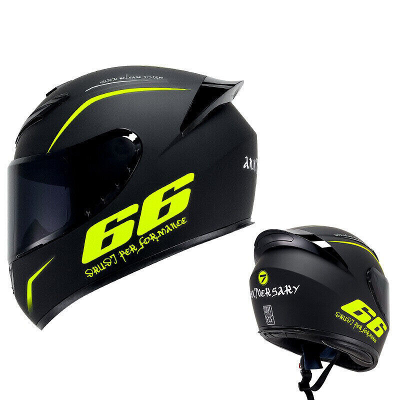 Motorcycle Helmet Full Face Racing Helmet DOT ECE Approved Fashion Riding Helmet