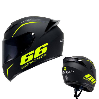 Motorcycle Helmet Full Face Racing Helmet DOT ECE Approved Fashion Riding Helmet