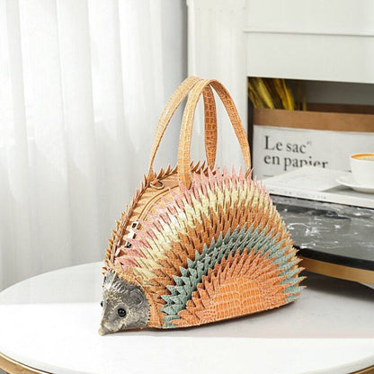 Personalized 3d Hedgehog Bag Fashion Handbag Crossbody Purse Women Shoulder Bag